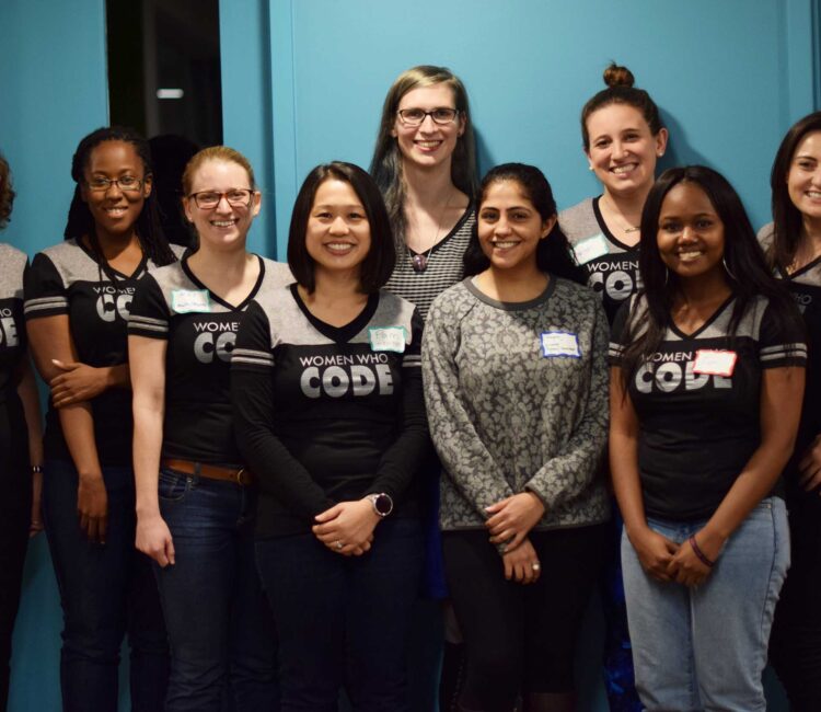 Photo of Women Who Code DC's Network Team Leads at Mentoring Launch
